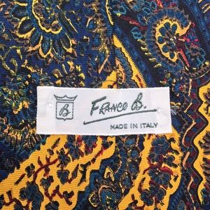 men's Franco B. tie - 3.5 to 3.75" wide